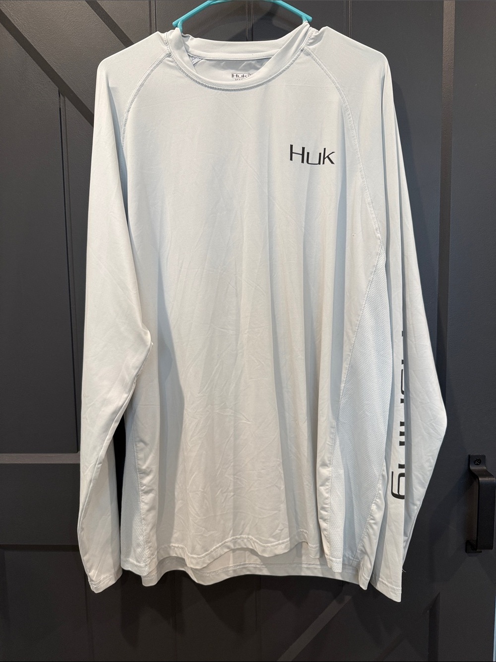 Huk Long Sleeve Performance Shirt - White